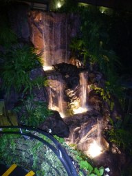 Waterfall in the Butterfly House.