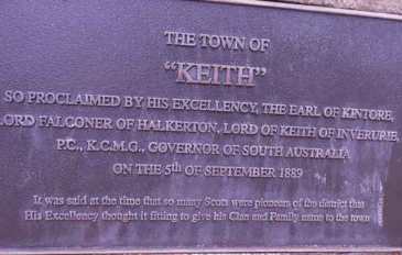 Keith's Scottish connection